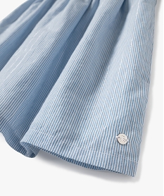 combishort a rayures pailletees fille - lulucastagnette imprimeG650501_2