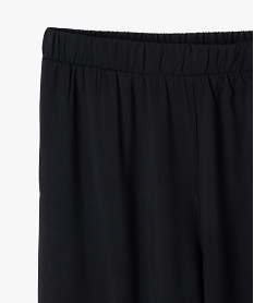 pantalon large en viscose fille noir standard pantalonsG667701_2