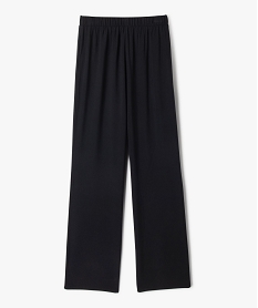 pantalon large en viscose fille noir standard pantalonsG667701_3