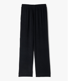 pantalon large en viscose avec taille elastique fille noir standard pantalonsG667901_3