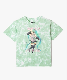 GEMO Tee-shirt manches courtes à motif fille - Hatsune Miku Imprimé