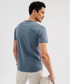 tee-shirt manches courtes col tunisien homme orage tee-shirtsG684401_3