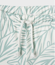 ensemble 2 pieces short et debardeur bebe garcon vertG685701_3