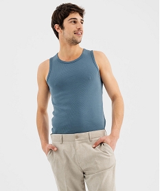 TEE SHIRT MC FEV 05WAMOR BEIGE CLOUT bleu:SAP840993-