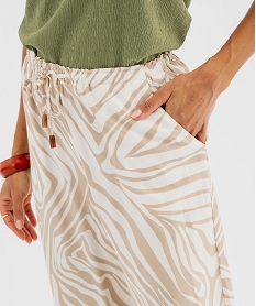 pantalon large et fluide en viscose imprimee femme imprime pantalonsG690101_2