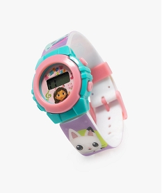 montre digitale enfant avec bracelet souple - gabby’s dollhouse rose standardG697401_3