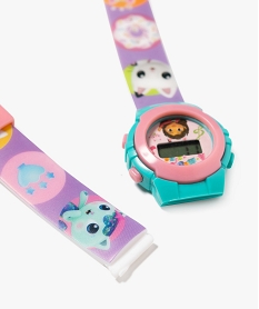 montre digitale enfant avec bracelet souple - gabby’s dollhouse rose standardG697401_4