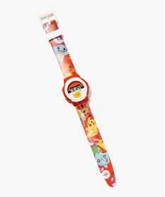 montre digitale enfant avec bracelet souple - pokemon rouge standardG697501_2