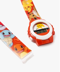 montre digitale enfant avec bracelet souple - pokemon rouge standardG697501_4