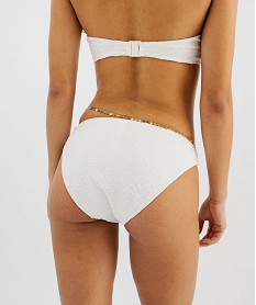 bas de maillot de bain forme culotte femme blancG699201_2