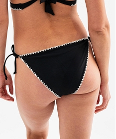 haut de maillot de bain triangle a mousses amovibles noir standardG699401_4