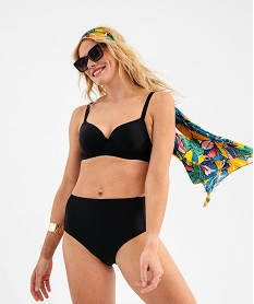 haut de maillot de bain corbeille a armatures et bonnets paddes femme noir standardG705801_3