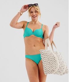 haut de maillot de bain corbeille a armatures et bonnets paddes femme bleu standardG706901_3