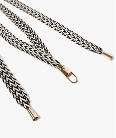 collier cordon porte-badge bicolore avec mousqueton multicolore autres accessoiresG710501_4