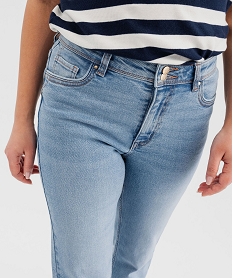 jean flare taille haute femme - lulucastagnette grisG737401_4