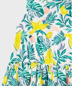 robe sans manches a motifs fleuris fille blanc standardG750301_2