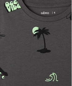 tee-shirt garcon esprit skate gris standard tee-shirtsG753801_2
