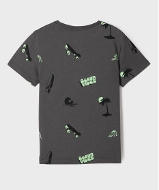 tee-shirt garcon esprit skate gris standard tee-shirtsG753801_3