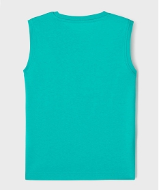 debardeur avec motif surf garcon bleu vif debardeursG754201_3