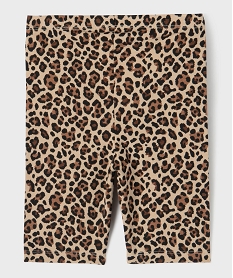 legging court a motifs tachetes fille brunG754901_3