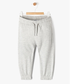 GEMO Pantalon de jogging léger bébé garçon Gris