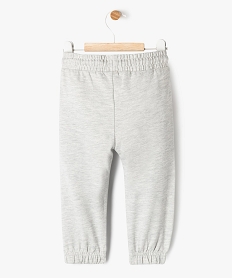 pantalon de jogging leger bebe garcon grisG759401_3