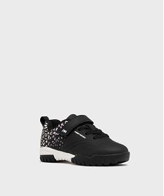 baskets fille a scratch bicolores style crampons noir standard basketsG763801_2
