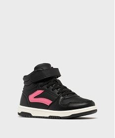 baskets montantes multicolores fille noir standard basketsG764201_2