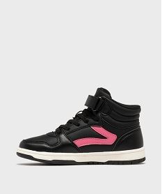 baskets montantes multicolores fille noir standard basketsG764201_3