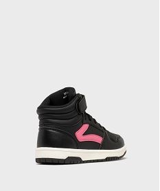baskets montantes multicolores fille noir standard basketsG764201_4