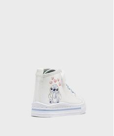 baskets montantes avec motif stitch fille - disney bleu standard basketsG767101_4