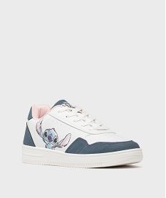 baskets basses imprimees femme - stitch blancG767301_2