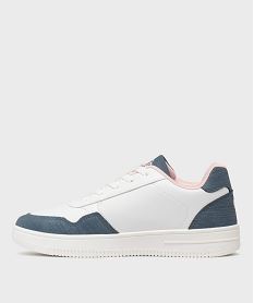 baskets basses imprimees femme - stitch blancG767301_3