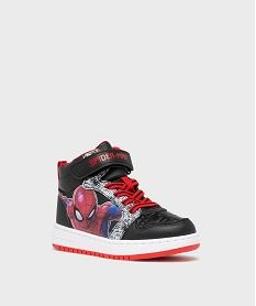 baskets montantes spiderman a scratch garcon noir basketsG768101_2