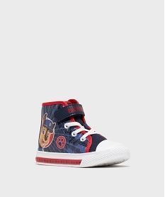 baskets montantes imprimees a semelle lumineuse garcon - patpatrouille bleu basketsG768201_2