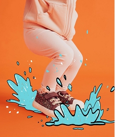 GEMO Tennis en toile enduite à motifs fleuris bébé fille - Lovely Wings Rose