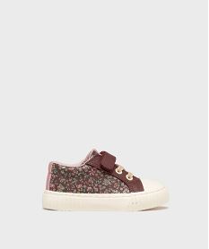 tennis en toile enduite a motifs fleuris bebe fille - lovely wings rose baskets et tennisG769701_3