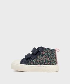 baskets montantes deperlantes a scratch bebe fille bleu baskets et tennisG770601_4