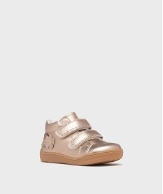 chaussures premiers pas metallisees bebe fille - lovely wings doreG771201_2