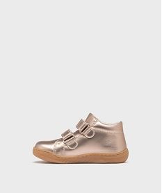 chaussures premiers pas metallisees bebe fille - lovely wings doreG771201_3