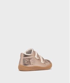 chaussures premiers pas metallisees bebe fille - lovely wings doreG771201_4