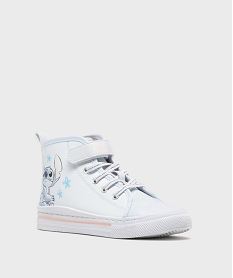 baskets montantes avec motif stitch fille - disney bleu basketsG771501_2