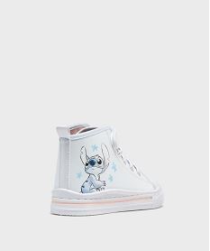 baskets montantes avec motif stitch fille - disney bleu basketsG771501_4