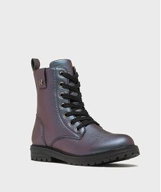 bottines irisees avec doublure chaude fille - chipie bleuG774301_2