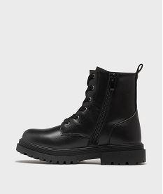 boots crantes avec strass et paillettes fille - chipie noir standardG774501_3