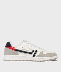 baskets basses multicolores a lacets garcon - ellesse blanc standard basketsG775001_2
