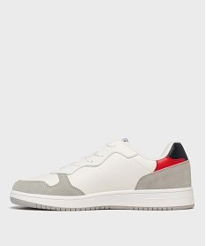 baskets basses multicolores a lacets garcon - ellesse blanc standard basketsG775001_4