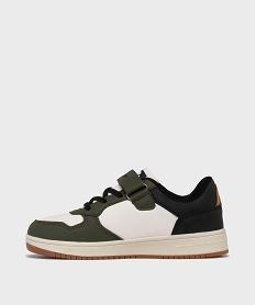 baskets basses tricolores fermeture scratch garcon - ellesse vert basketsG775301_3
