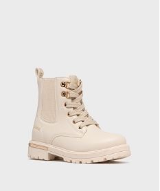 boots avec elastique et semelle crantee fille - chipie beigeG777401_2