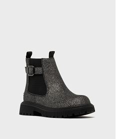 bottines pailletees avec semelle crantee fille - lovely wings grisG778101_2